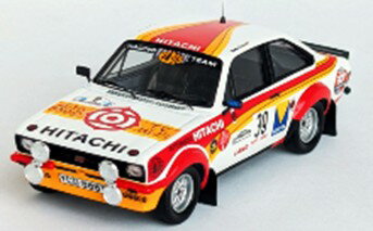 トロフュー 1/43 フォード エスコート Mk2 1979年 イープル・ラリー 7位 #39 “Eldis”/“Rossi” 【RRbe65】 (ミニカー)