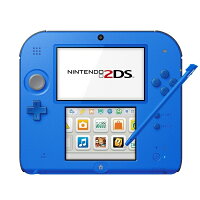 ニンテンドー2DS ブルーの画像