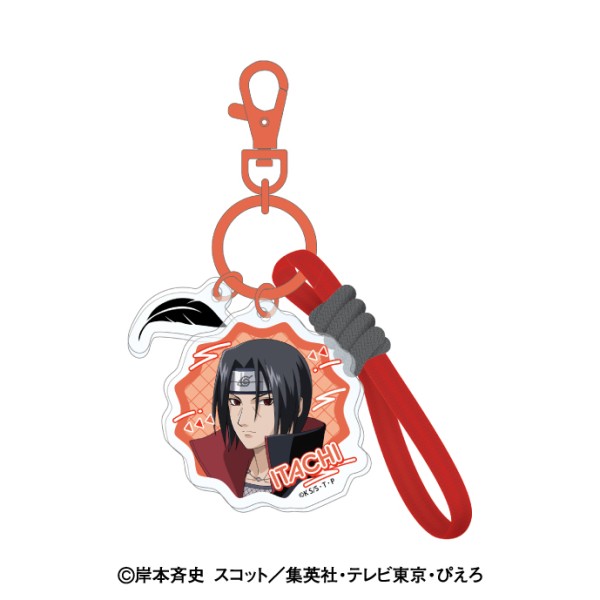 NARUTO -ナルトー じゃらじゃらキーホルダー 5.うちはイタチ