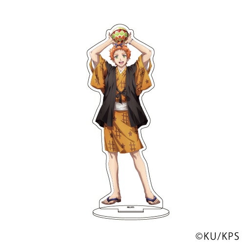 キャラアクリルフィギュア「美男高校地球防衛部HAPPY KISS!」02/霧島龍馬 百鬼夜行 ver.(描き下ろし)【グッズ】