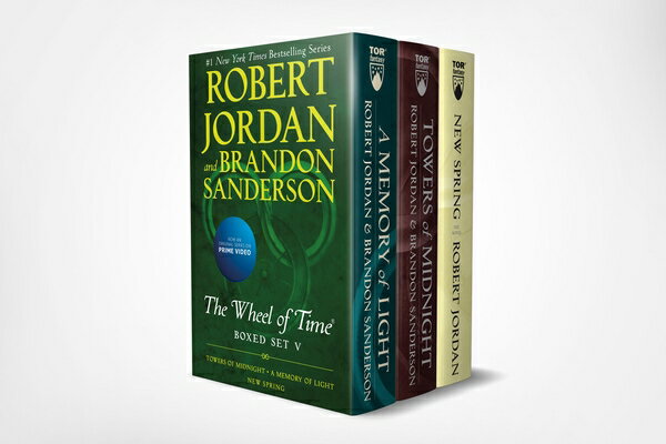 Wheel of Time Premium Boxed Set V: Book 13: Towers of Midnight, Book 14: A Memory of Light, Prequel: