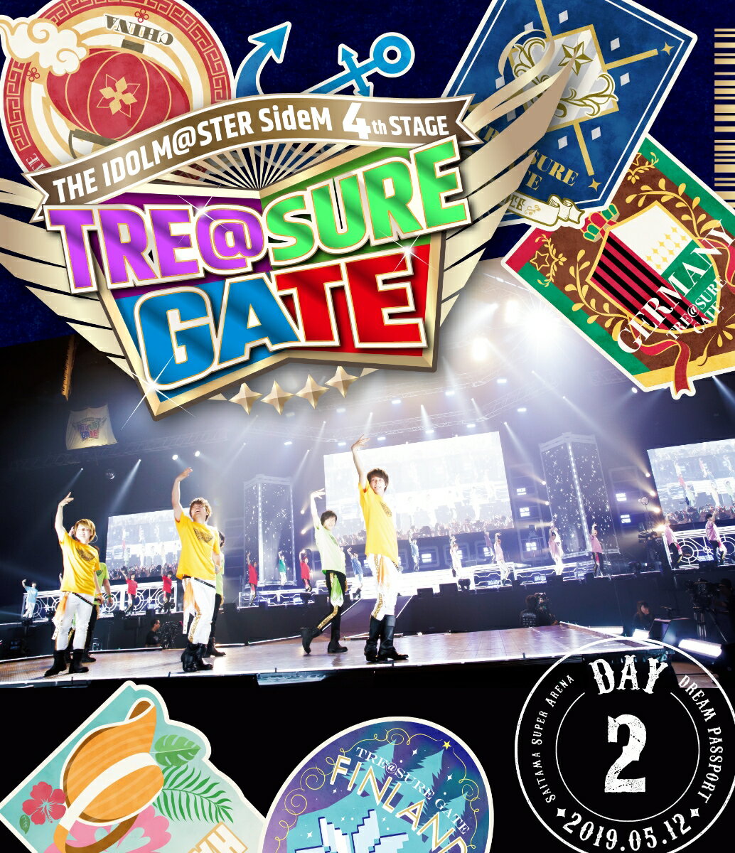 THE IDOLM@STER SideM 4th STAGE 〜TRE@SURE GATE〜 LIVE Blu-ray DREAM PASSPORT(DAY2通常版)【Blu-ray】