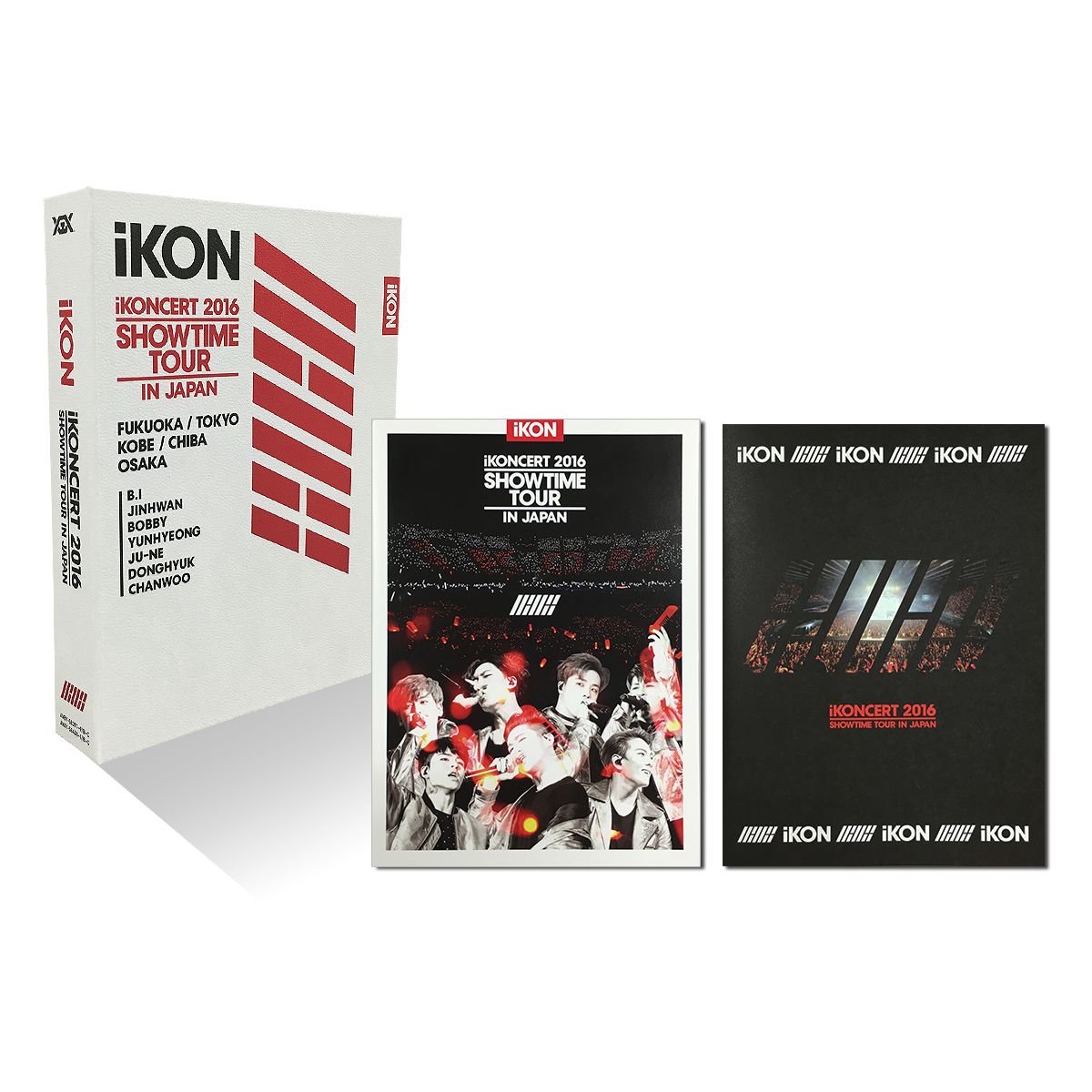 iKONCERT 2016 SHOWTIME TOUR IN JAPAN【DVD3枚組+CD2枚組＋スマプラムービー＆ミュージック】【初回生産限定】