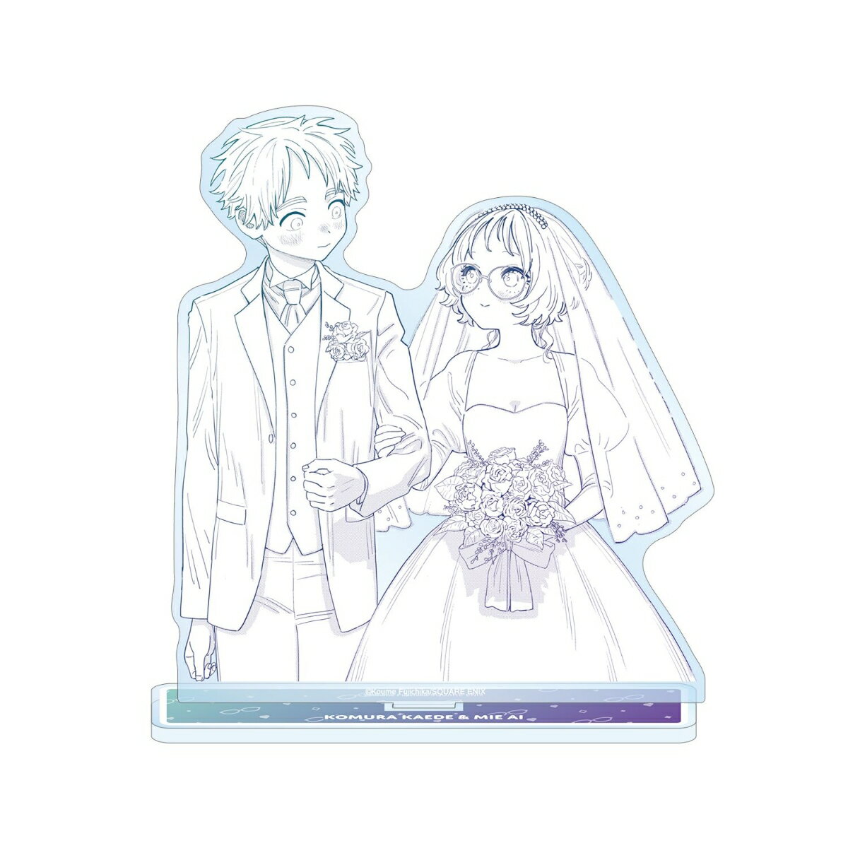 好きな子がめがねを忘れた小村楓&三重あい 原作コマBIGアクリルスタンド ver.C