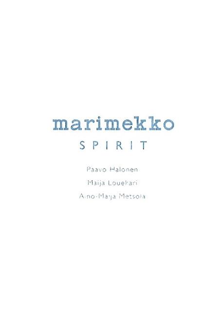 marimekko　SPIRIT