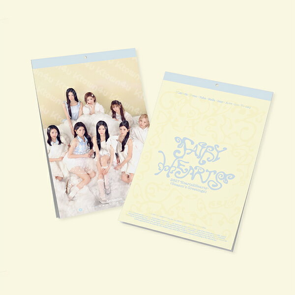 【先着特典】【Hearts2Hearts】2027 SEASON'S GREETINGS ＜店舗イベント限定＞ ［CALENDAR+GOODS］＋ 2027 Wall Calendar ＜店舗イベント限定＞(フォトカード1セット（メンバー各1枚：1セット）+セルフィーフォトカード（メンバー別ランダム1枚）)