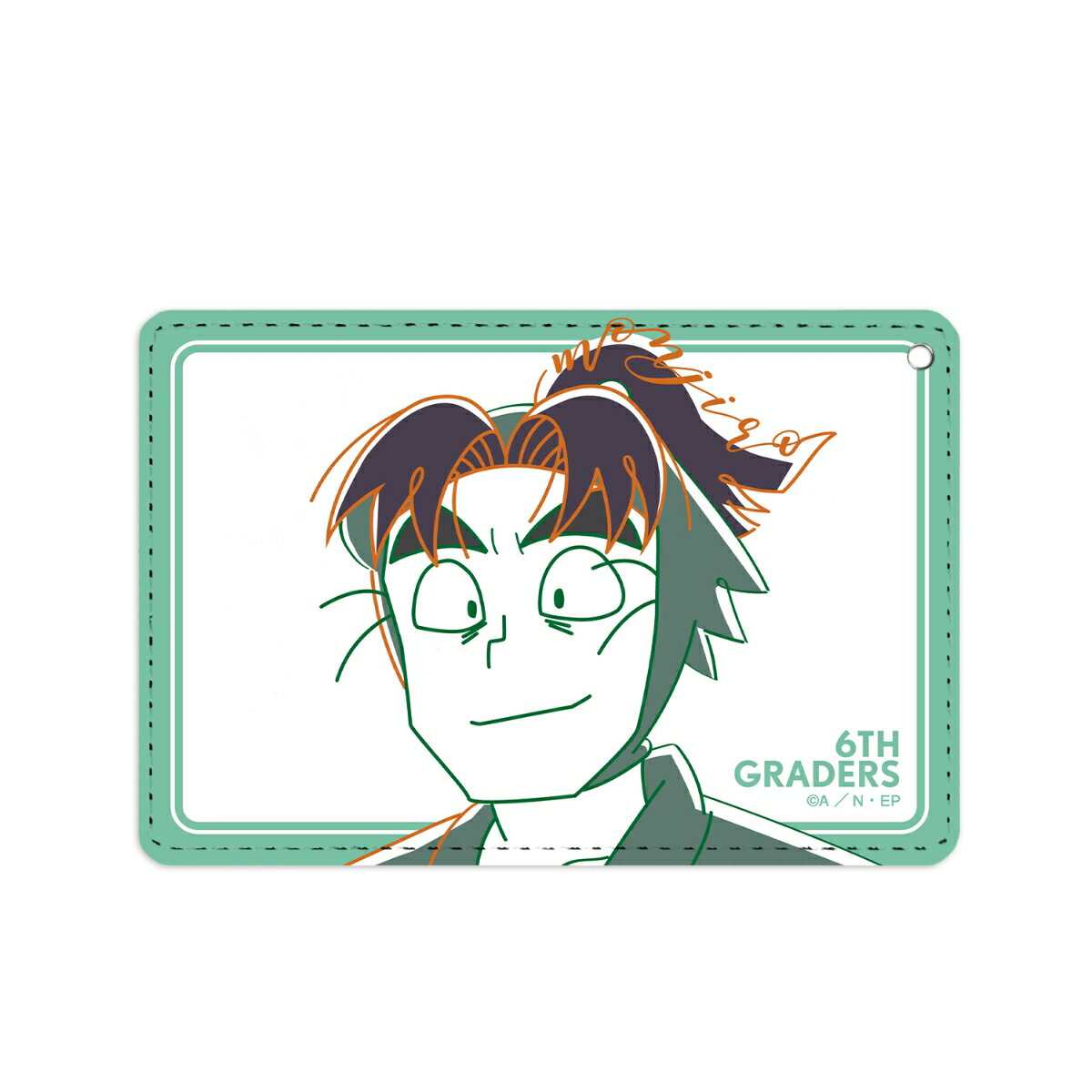 忍たま乱太郎 潮江文次郎 lette-graph 1ポケットパスケース【グッズ】