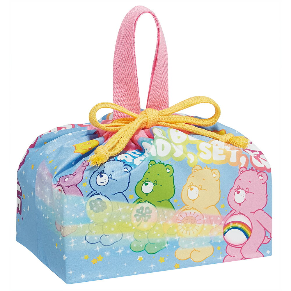 Care Bears ケアベア　お弁当袋 子供 キャラクター ランチ巾着