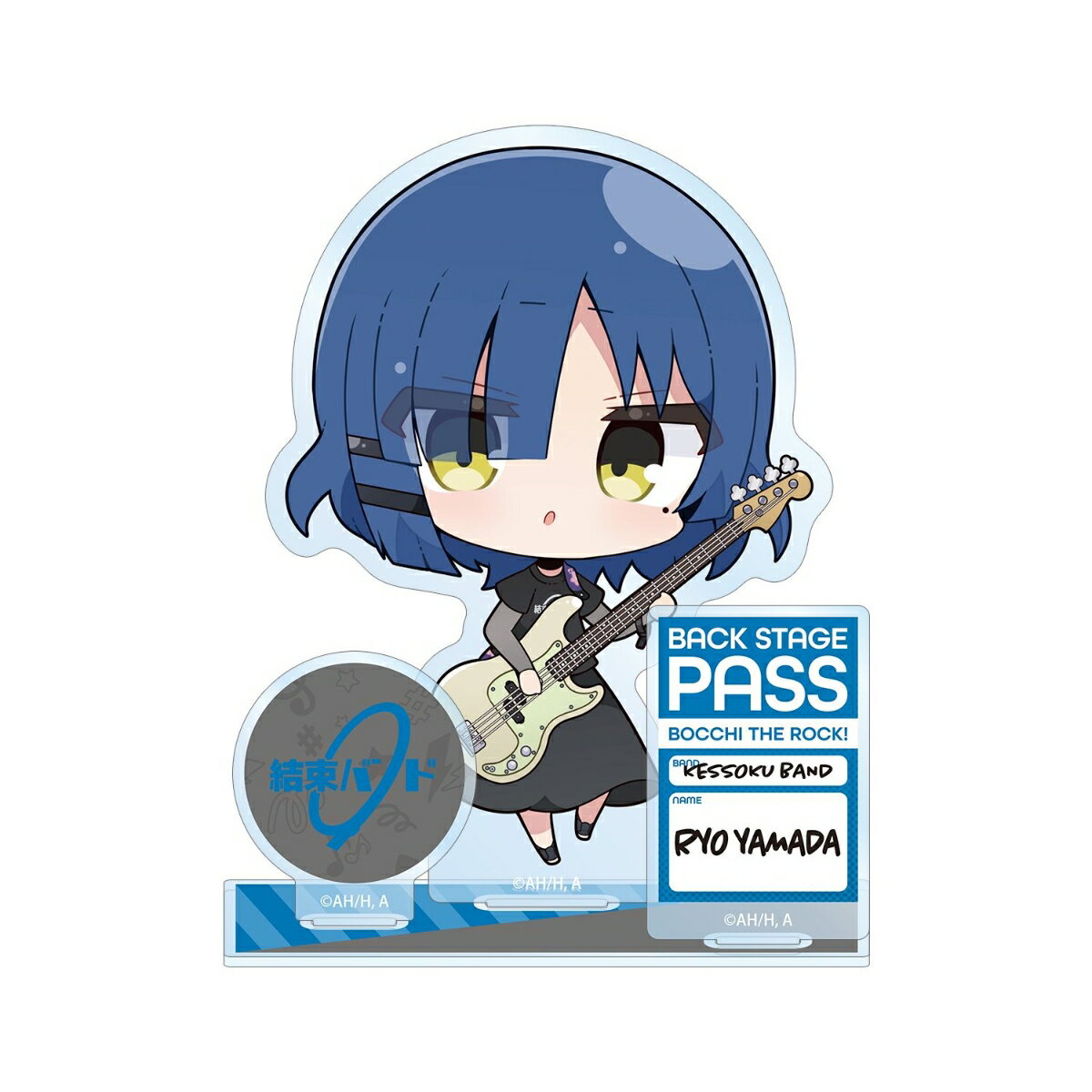 アニメ「ぼっち・ざ・ろっく！」むーらんさんイラスト 山田リョウ ライブ衣装ver. パーツ付きBIGアクリルスタンド