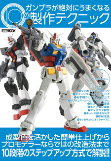 ガンプラが絶対にうまくなる10の製作テクニックの表紙
