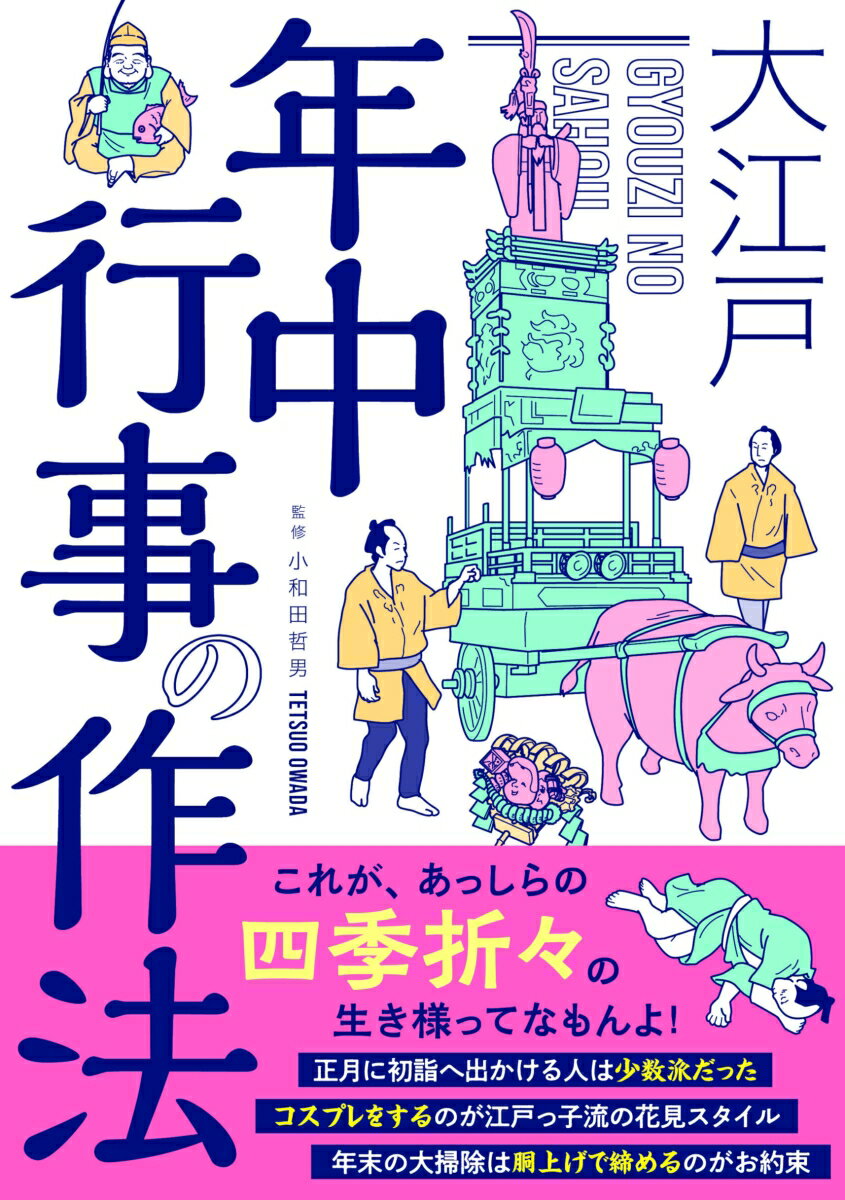 粋でいなせな江戸っ子たちの等身大ライフをご覧あれ！一年を通した江戸町民たちのイベントと暮らしがよくわかる。