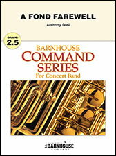 【輸入楽譜】スーシ, Anthony: Fond Farewell, A: スコアとパート譜セット