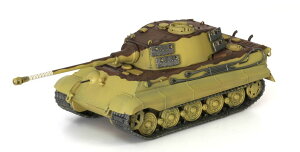 ドラゴン 1/72 WW.II ドイツ軍 重戦車 キングタイガー ヘンシェル砲塔 第509重戦車大隊 ハンガリー1945(完成品) 【DRR60400】 (ディスプレイ専用塗装済完成品)