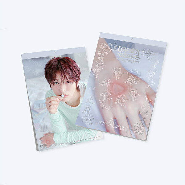 【先着特典】【NCT WISH】2027 SEASON'S GREETINGS ＜店舗イベント限定＞ ［CALENDAR+GOODS］＋ 2027 Wall Calendar ＜店舗イベント限定＞(フォトカード1セット（メンバー各1枚：1セット）+セルフィーフォトカード（メンバー別ランダム1枚）)