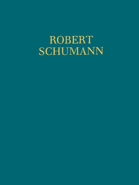 【輸入楽譜】シューマン, Robert: 新シューマン全集 GA6/2: 独唱のための歌曲集(独語)/Ferris & Koch & Cremer & Wasserloos編 [ シューマン, Robert ]