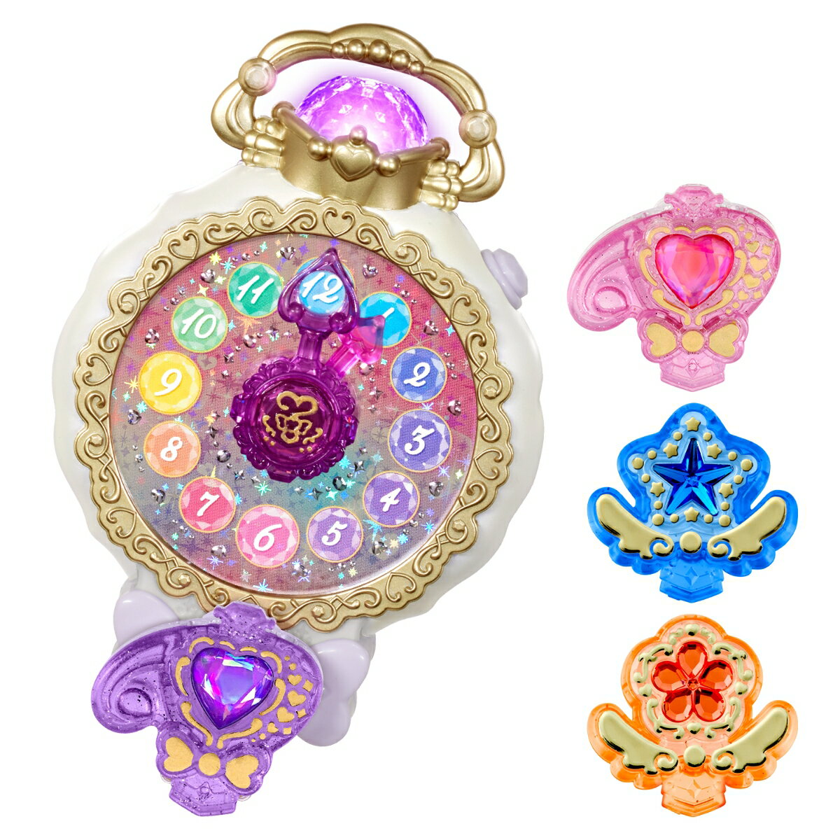 【特典】名探偵プリキュア！　くるっと変身！ジュエルキュアウォッチ スペシャルセット(プリキュアマコトジュエル（キミとアイドルプリキュア♪ver.))