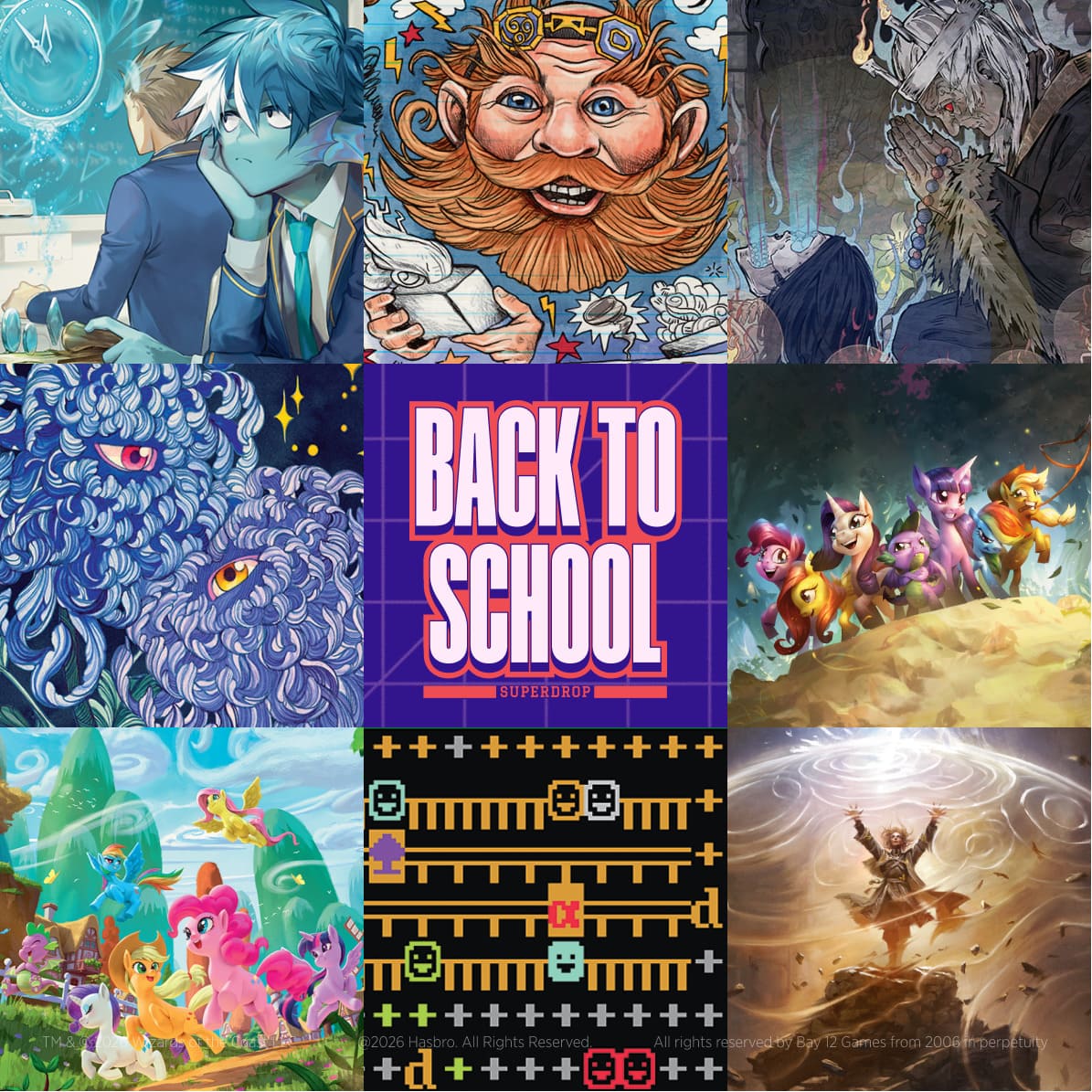 マジック：ザ・ギャザリング Secret Lair Back to School Superdrop Ready for Rollcall Non-Foil Bundle【クレジットカード決済限定】