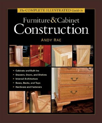 Expert woodworker Andy Rae brings his enthusiasm to this ultimate reference--a graphic, step-by-step presentation of basic furniture construction techniques. 847 color photos. 127 drawings.