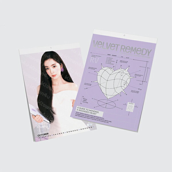 【先着特典】【Red Velvet】2027 SEASON'S GREETINGS ＜店舗イベント限定＞ ［CALENDAR+GOODS］＋ 2027 Wall Calendar ＜店舗イベント限定＞(フォトカード1セット（メンバー各1枚：1セット）+セルフィーフォトカード（メンバー別ランダム1枚）)