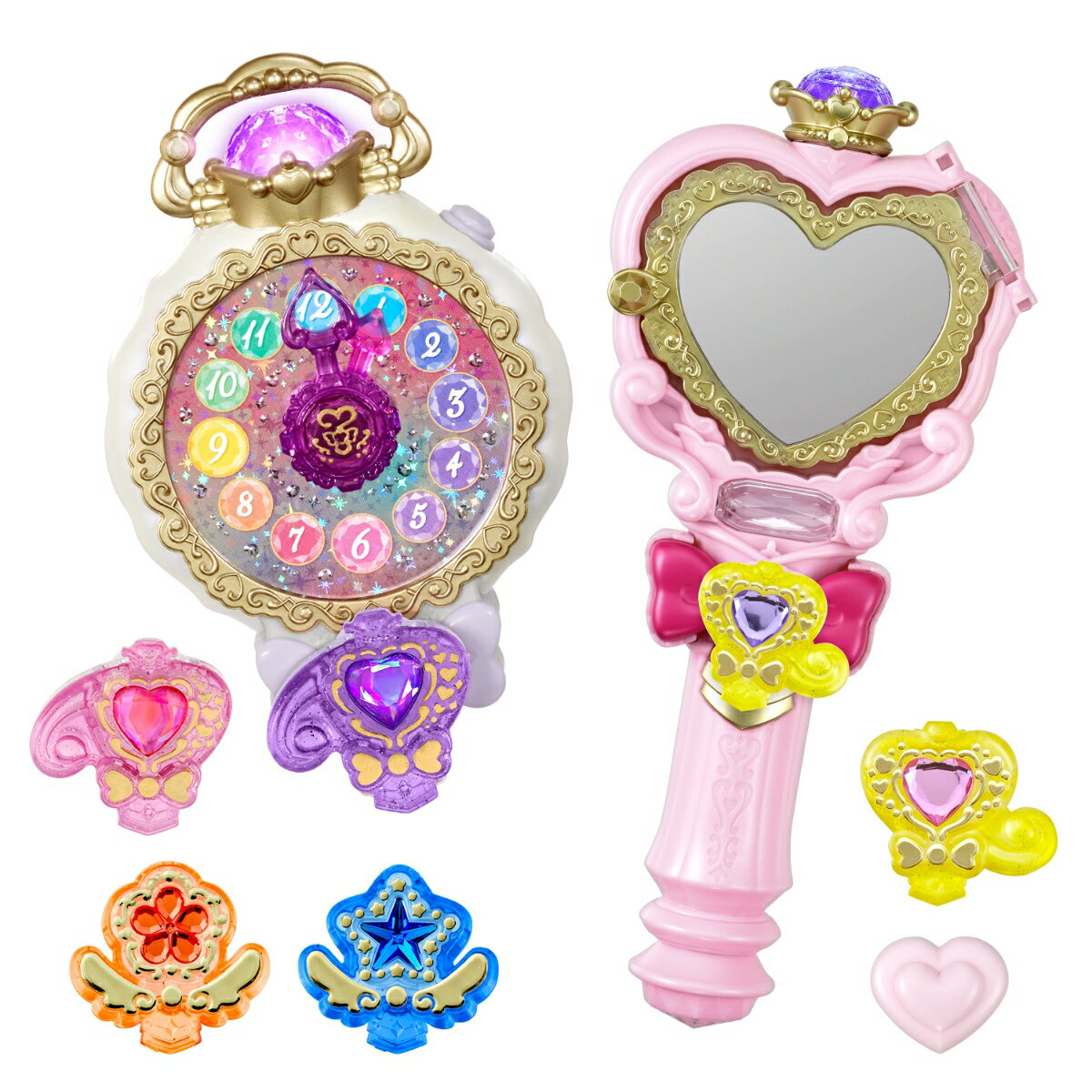 【特典】名探偵プリキュア！　ジュエルキュアウォッチ＆プリキットミラールーペセット(プリキュアマコトジュエル（キミとアイドルプリキュア♪ver.))