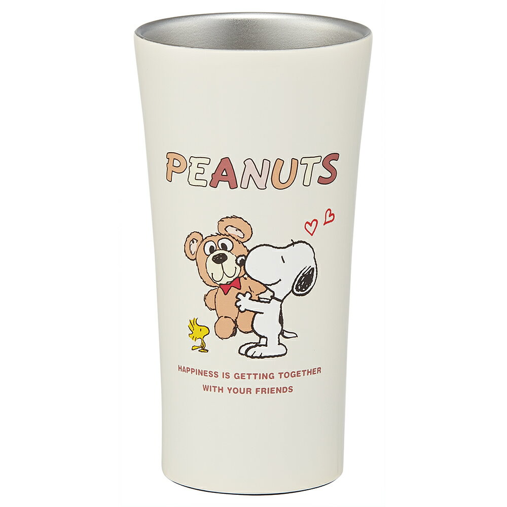 PEANUTS スヌーピー＆ベアー　真空ステンレスタンブラー 保温 保冷 400ml キャラクター
