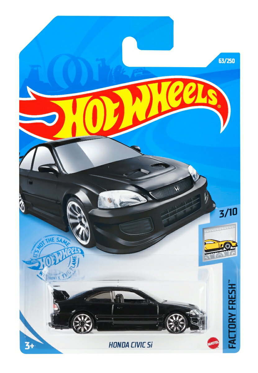 ホットウィール(Hot Wheels) ベーシックカー ホンダ シビック Si HCM46の画像