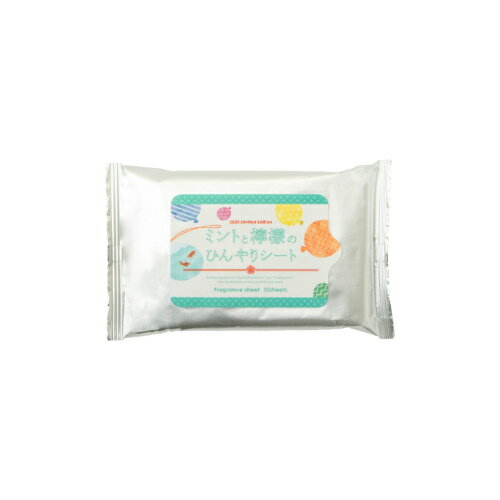 08-211-1050 ミントと檸檬のひんやりシート