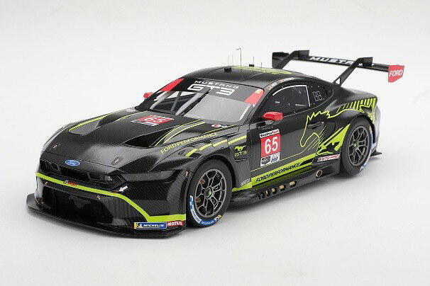 TOP SPEED 1/18 フォード マスタング GT3 IMSA VIR 2025 #65 Ford Multimatic Motorsports 【TS0731】 (ミニカー)