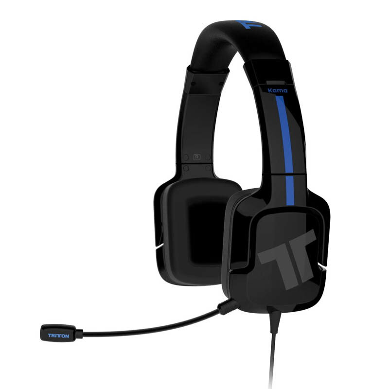 TRITTON カマ ステレオ ヘッドセット ブラック (PlayStation 4/PlayStation Vita)