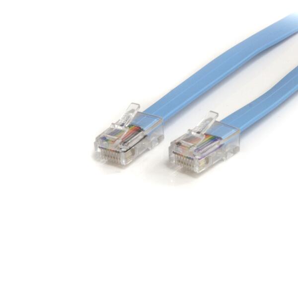 Cisco規格準拠コンソール/ロールオーバーケーブル 1.8m RJ45(オス) - RJ45(オス)