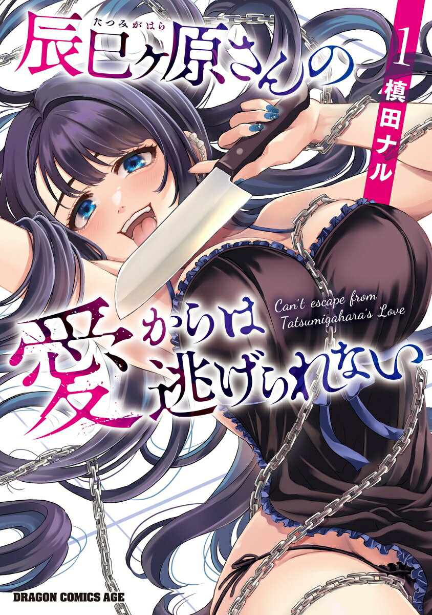 辰巳ヶ原さんの愛からは逃げられない 1巻 表紙