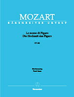 【輸入楽譜】モーツァルト, Wolfgang Amadeus: 新モーツァルト全集 II/5/16 オペラ「フィガロの結婚」 KV 492/原典版/Finscher編(布装) [ モーツァルト, Wolfgang Amadeus ]