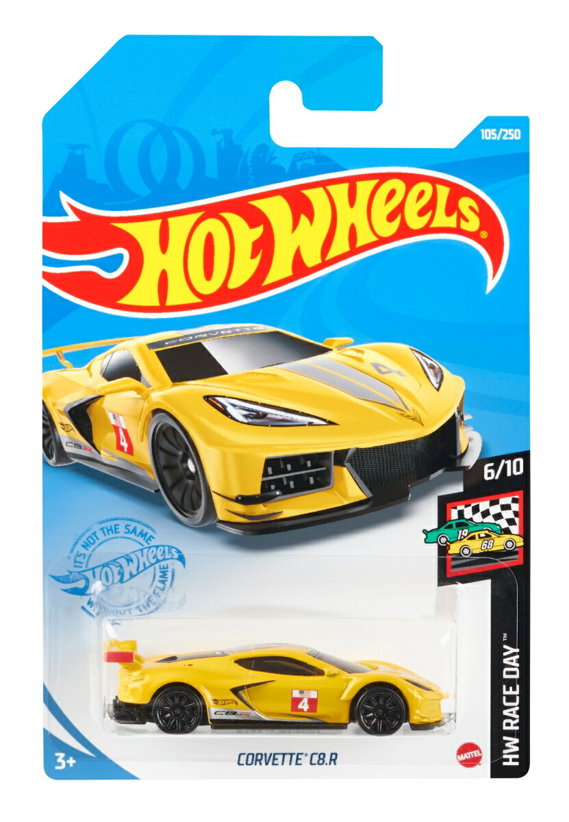 ホットウィール(Hot Wheels) ベーシックカー コルベット C8.R HCM33の画像