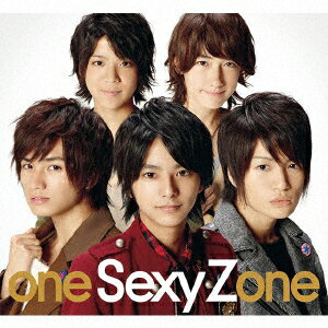 one Sexy Zone（初回限定盤 CD+DVD） [ Sexy Zone ]