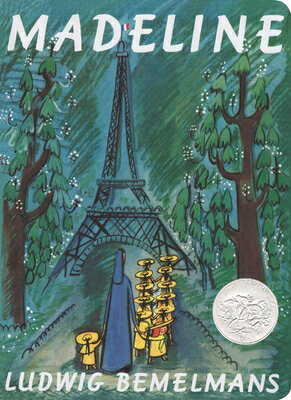 The story of 12 little girls in two straight lines, the smallest one being Madeline, has delighted children for more than 70 years. Now the beloved Caldecott Honor Book is available in a sturdy board book format and a reduced size ideal for small hands. Full color.