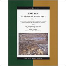【輸入楽譜】ブリテン, Benjamin: 管弦楽のためのアンソロジー 第2巻: 大型スコア