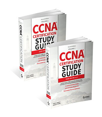 CCNA Certification Study Guide Volume 1 and Volume 2 Set: Exam 200-301 V1.1 CCNA CERTIFICATION SG V01 & V0 （Sybex Study Guide） [ Todd Lammle ]