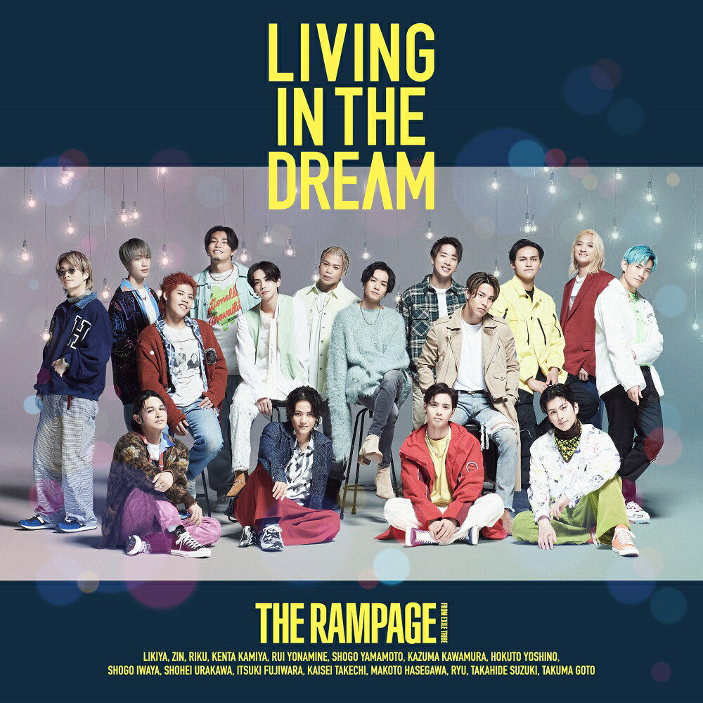 LIVING IN THE DREAM ( FIGHT LIVE盤 CD＋DVD) THE RAMPAGE from EXILE TRIBE