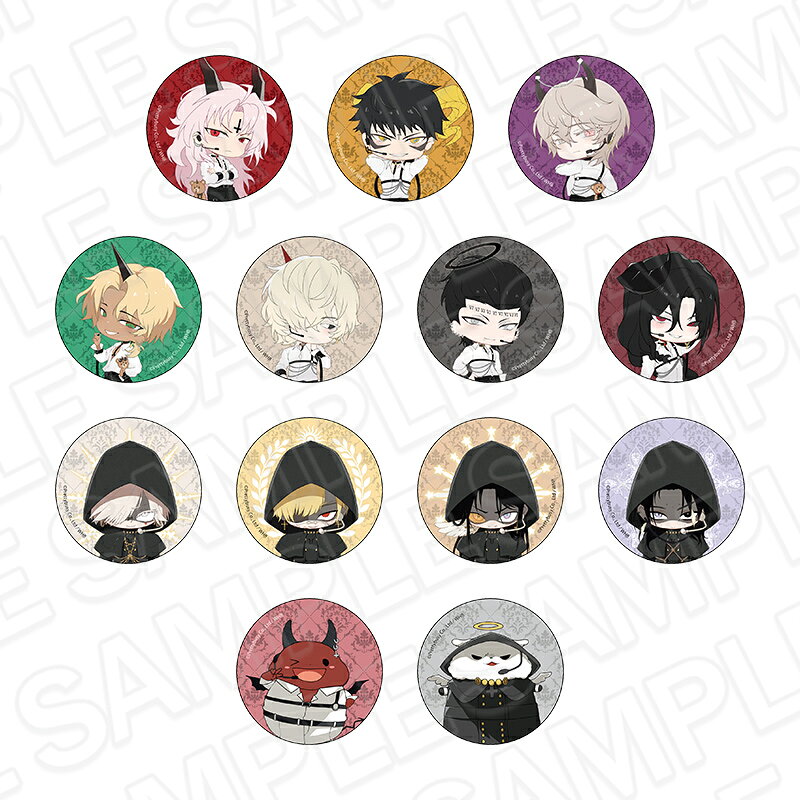 地獄のどこが悪い?-What in HELL is bad?- カンバッジ（ランダム） アイドル デフォルメ ver．