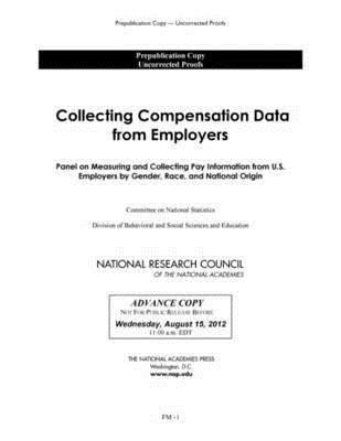 Collecting Compensation Data from Employers COLLECTING COMPENSATION DATA F 
