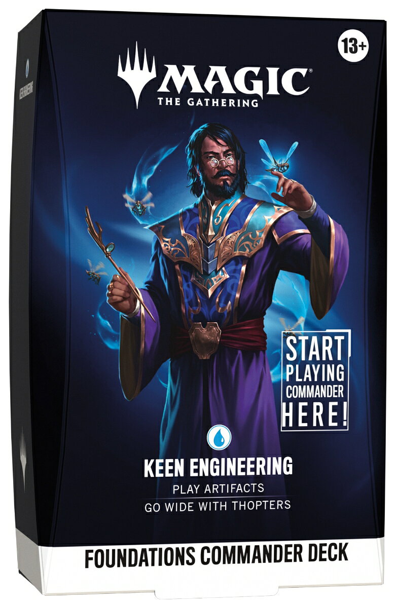 マジック：ザ・ギャザリング ファウンデーションズ 統率者デッキ 英語版「Keen Engineering」