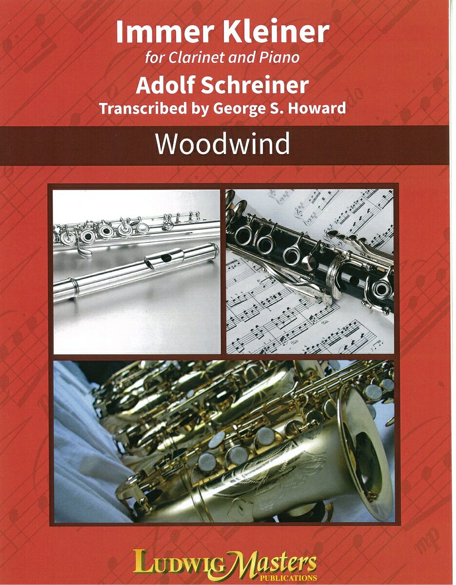 【輸入楽譜】シュライナー, Adolf: だんだん小さく