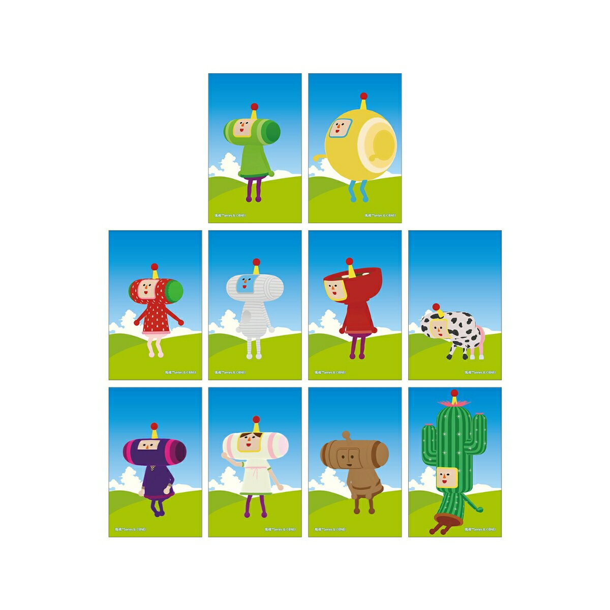 塊魂トレーディングイラストカード(BOX＝10個)