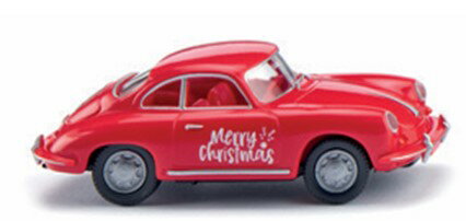 WIKING 1/87 ポルシェ 356 “Christmas model” 1961-65 【081408】 (ミニカー)