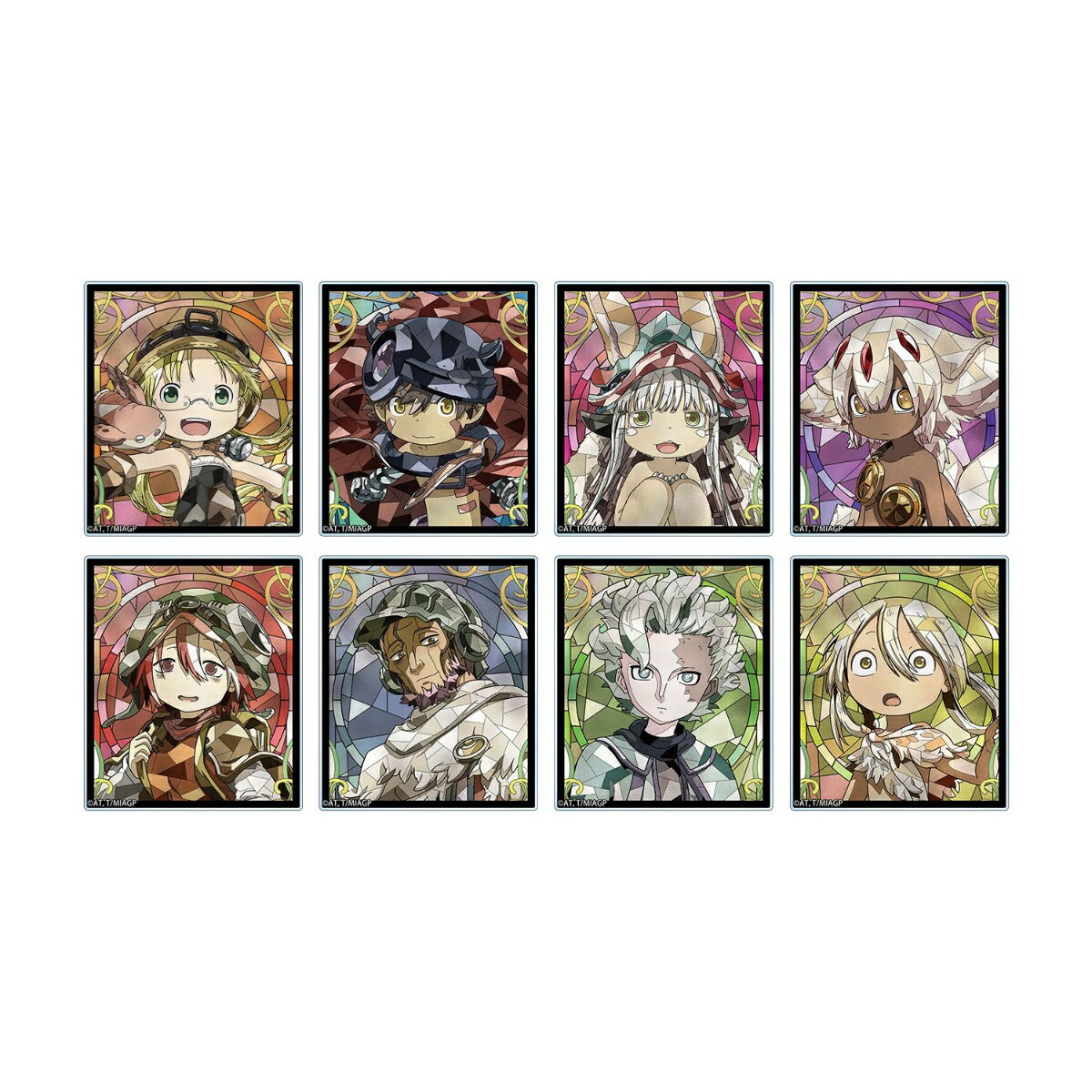 メイドインアビス 烈日の黄金郷トレーディング Aure Glass アクリルカード(BOX＝8個)