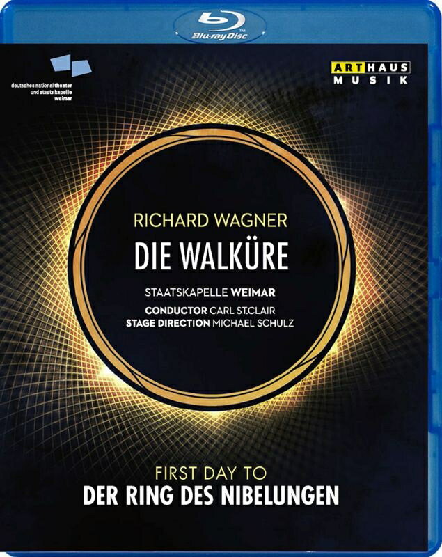 【輸入盤】『ワルキューレ』全曲 シュルツ演出、カール・セント・クレア＆シュターツカペレ・ワイマール、メツァール、カーヴス、他（2008 ステレ