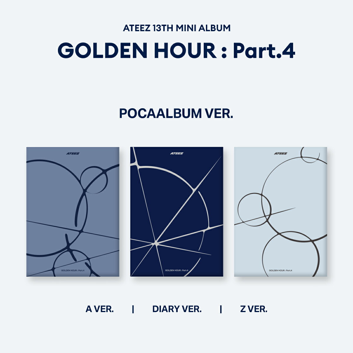 GOLDEN HOUR : Part.4: 13th Mini Album (POCAALBUM VER.)(ランダムバージョン) ＜完全数量限定生産盤＞ ［ミュージックカード］（KOR）