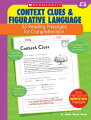 Repeated practice builds mastery, and this book provides exactly the practice students need to master the reading skills of using context clues and understanding figurative language. The 35 reproducible pages in this book feature high-interest nonfiction reading passage with short-answer practice questions that target one of these essential reading comprehension skills. Flexible and easy to use--in school or at home--the book also includes model lessons, assessments, and an answer key. For use with Grades 4-8.