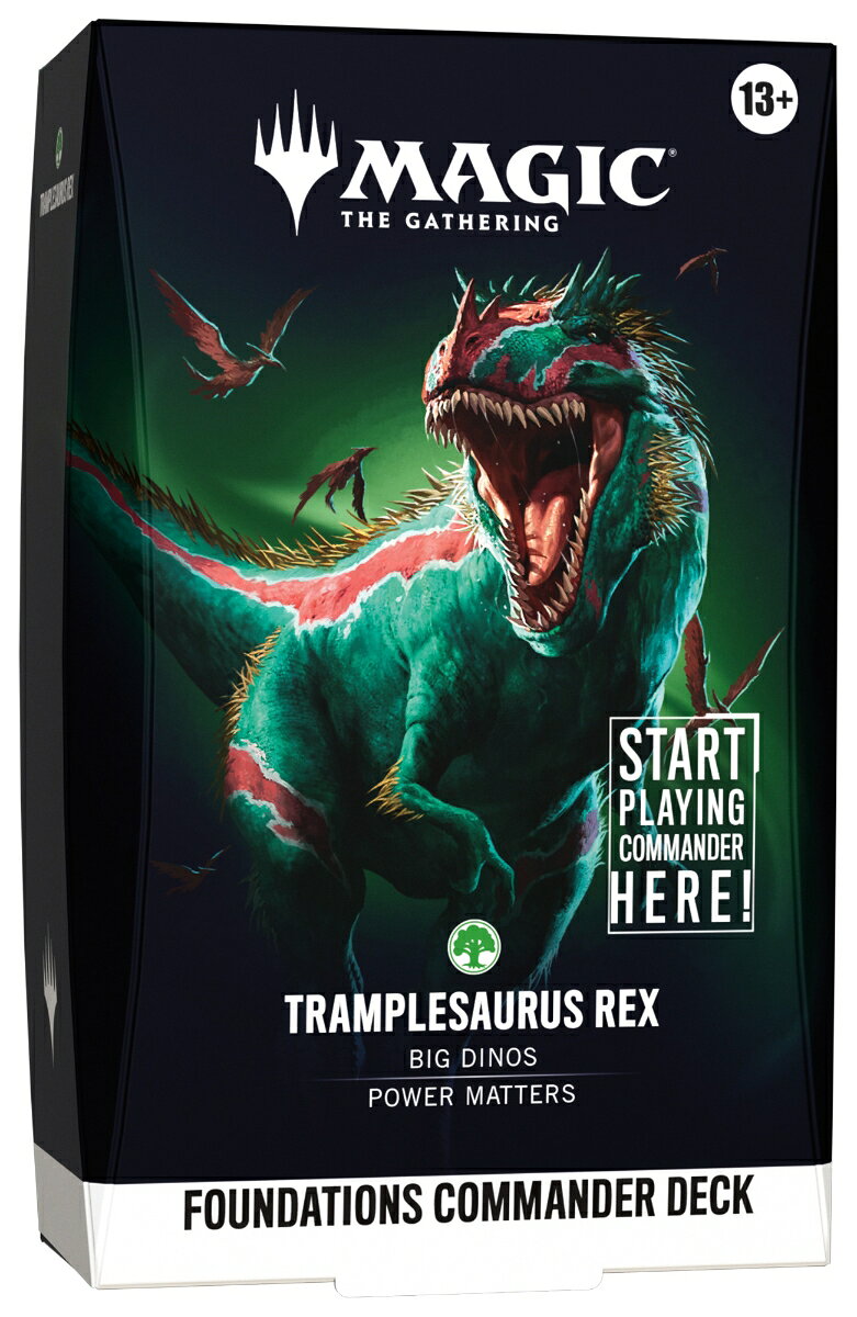 マジック：ザ・ギャザリング ファウンデーションズ 統率者デッキ 英語版「Tramplesaurus Rex」