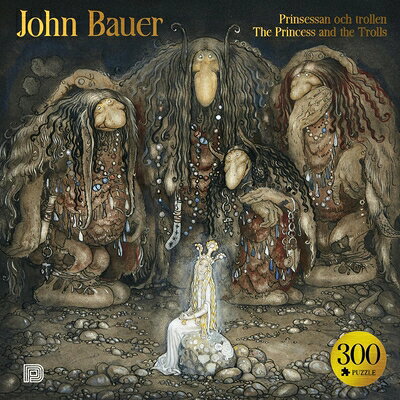 John Bauer: The Princess and the Trolls: 300 Piece Jigsaw Puzzle JOHN BAUER THE PRINCESS & THE [ John Bauer ]